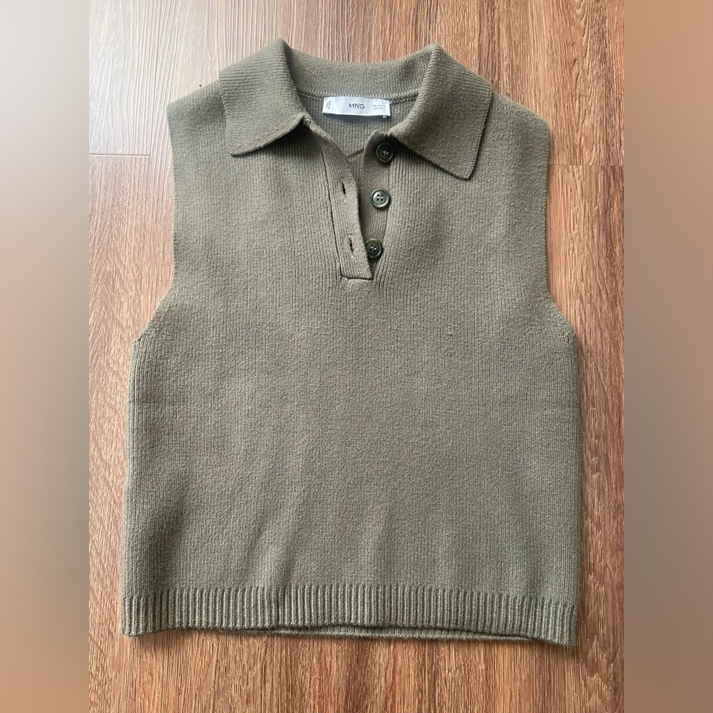 Mango knit tank size XS